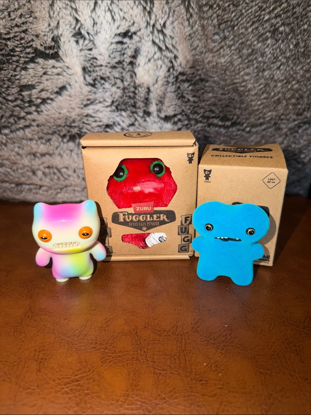 ZURU Fuggler Collectible Plush & Figures - Rainbow & Blue